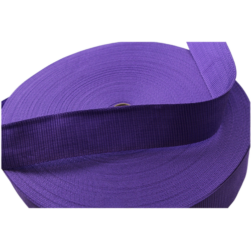 Polypropylene Webbing PURPLE 38mm x 50mt
