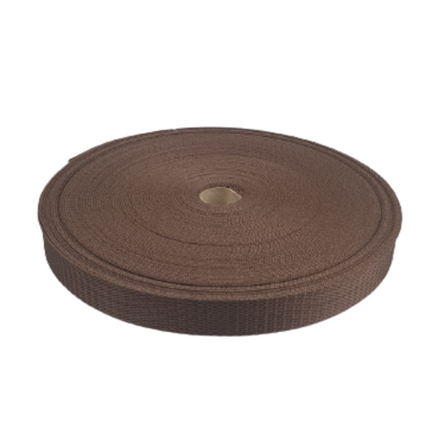 Polypropylene Webbing BROWN 38mm x 50mt