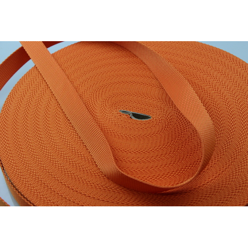 Polypropylene Webbing ORANGE 25mm x 50mt