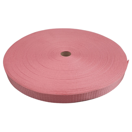 Polypropylene Webbing PINK 25mm x 50mt