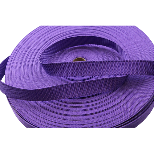 Polypropylene Webbing PURPLE 25mm x 50mt