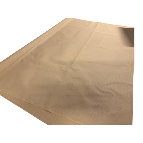 Polyester Ripstop Fabric PU Coated 600D Canvas Beige 0.5mt cut length