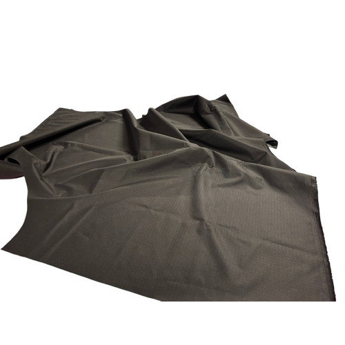 Polyester Ripstop Fabric PU Coated 600D Canvas Black 0.5mt Cut length