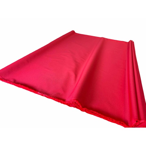 Polyester Ripstop Fabric PU Coated 600D Canvas Red 0.5mt Cut length