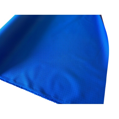 Polyester Ripstop Fabric PU Coated Canvas 600D Royal 0.5mt Cut length