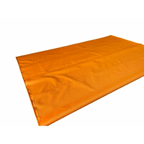 Polyester Ripstop Fabric PU Coated 600D Canvas Safety Orange 0.5mt Cut length