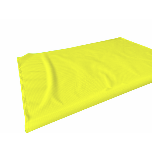 Polyester Ripstop Fabric PU Coated Canvas 600D Safety Yellow 0.5mt Cut length