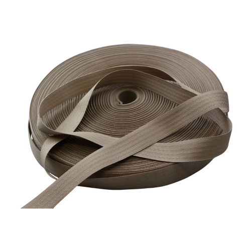 Polyester binding tape BEIGE 25mm x 100mt