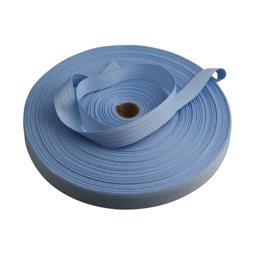 Polyester binding tape LIGHT BLUE 25mm x 100mt