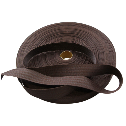 Polyester binding tape BROWN 25mm x 100mt