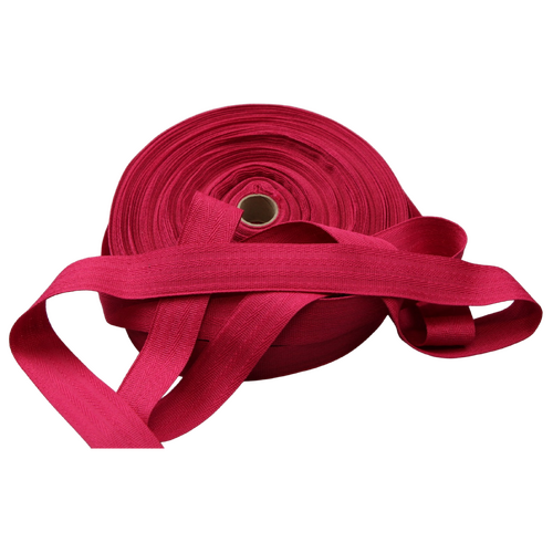 Polyester binding tape HOT PINK 25mm x 100mt