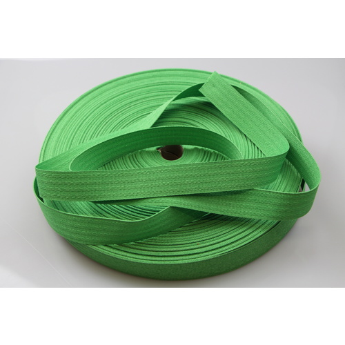 Polyester binding tape LIME 25mm x 100mt