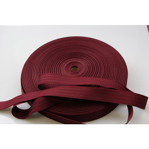 Polyester binding tape BURGUNDY 25mm x 100m