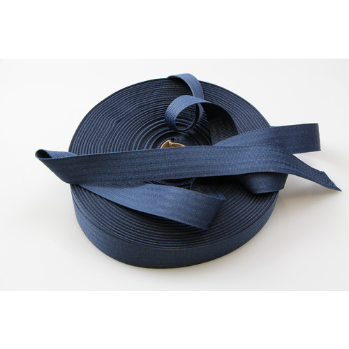 Polyester binding tape NAVY 25mm x 100mt