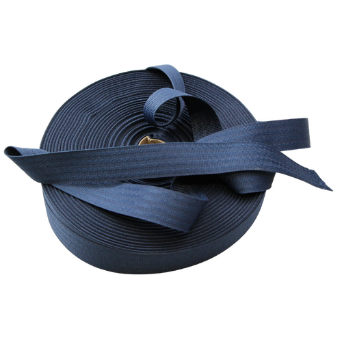 Polyester binding tape NAVY 25mm x 100mt