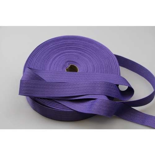 Polyester binding tape PURPLE 25mm x 100mt