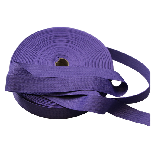 Polyester binding tape PURPLE 25mm x 100mt