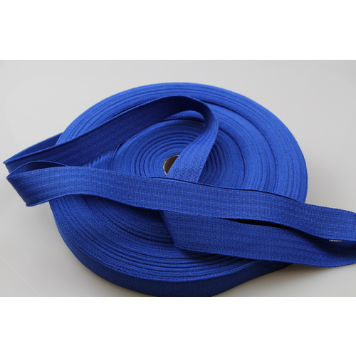 Polyester binding tape ROYAL BLUE 25mm x 100mt