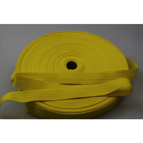 Polyester binding tape YELLOW 25mm x 100mt