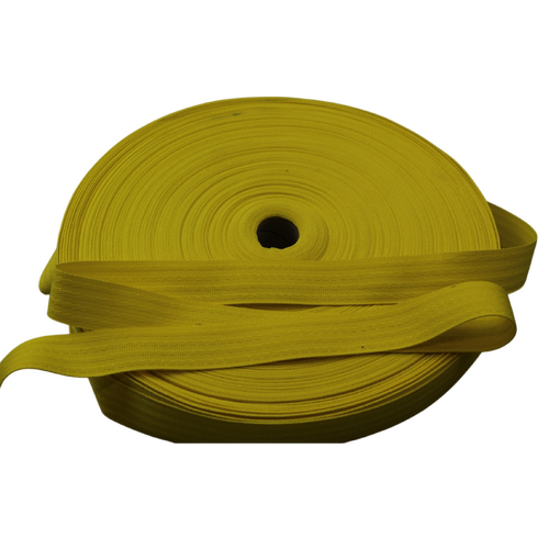 Polyester binding tape YELLOW 25mm x 100mt