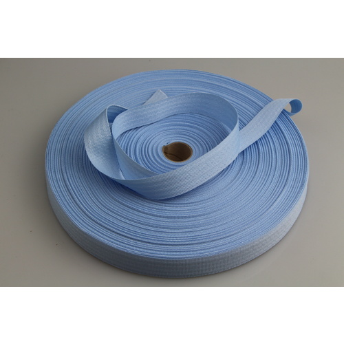 Polyester binding tape LIGHT BLUE 25mm x 10mt
