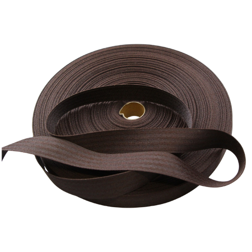 Polyester binding tape BROWN 25mm x 10mt