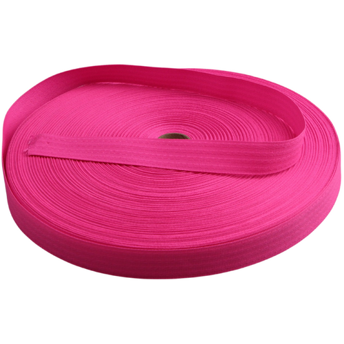 Polyester binding tape BRIGHT PINK 25mm x 10mt