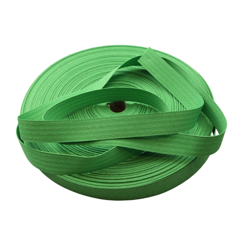 Polyester binding tape LIME 25mm x 10mt