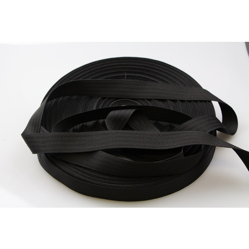 Polyester binding tape BLACK 32mm x 100mt
