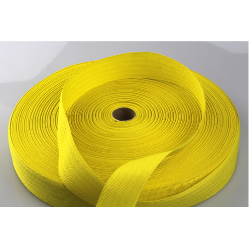 Polyester binding tape YELLOW 32mm x 100mt