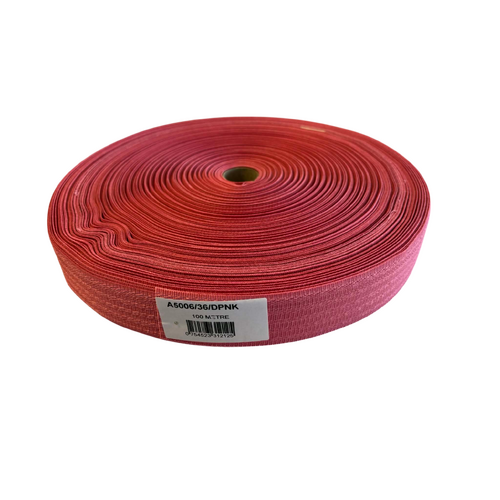 Polyester Binding Tape DUSTY PINK 36mm x 100mt
