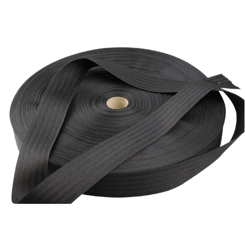 Polyester binding tape BLACK  36mm x 10mt