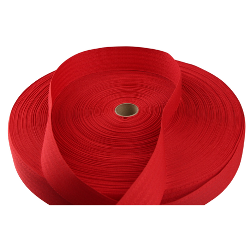 Polyester binding tape RED 36mm x 10mt