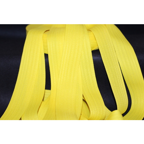 Polyester binding tape YELLOW 36mm x 10mt