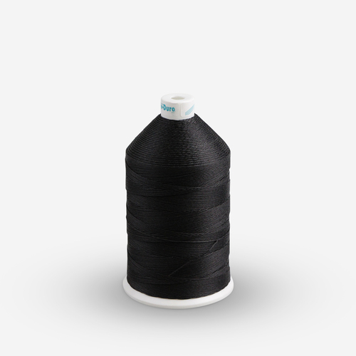 Polyester Cotton Thread BLACK M12 x 2500mt 
