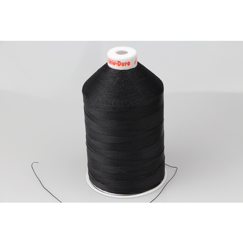 Polyester Cotton Thread BLACK M20 x 2000mt x 10 spools