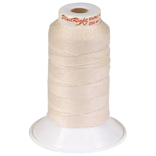 Plaitright Polyester Cotton Thread M20 natural 250mt