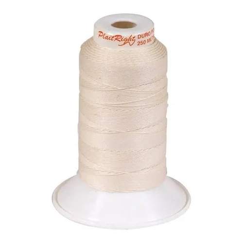 Plaitright Polyester Cotton Thread M20 natural 250mt