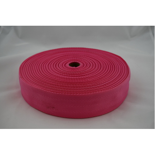 Polypropylene Binding 50mm x 10mts Plain Colours [Colour: Pink]