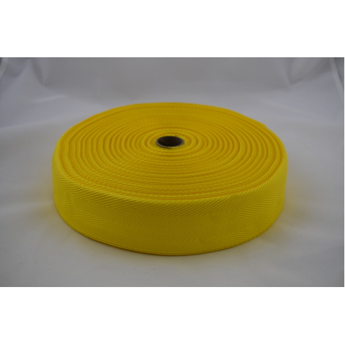 Polypropylene Binding 50mm x 10mts Plain Colours [Colour: Yellow]