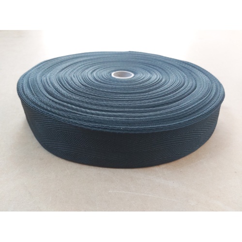Polypropylene Binding 50mm x 50mts Plain Colours [Colour: Black]