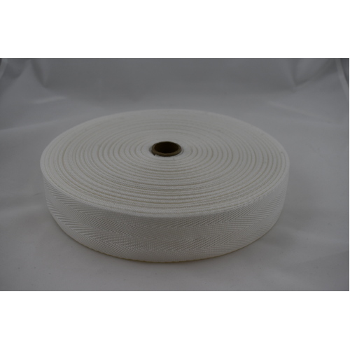 Polypropylene Binding 50mm x 50mts Plain Colours [Colour: White]