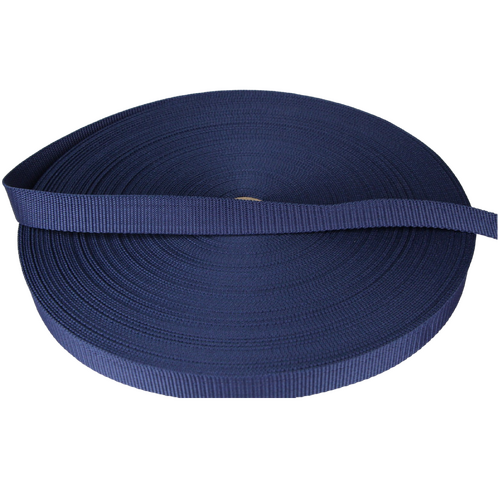 Polypropylene Webbing NAVY 25mm x 10mt