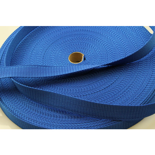 Polypropylene Webbing ROYAL BLUE 25mm x 10mt