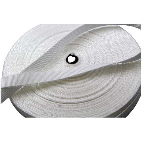Polypropylene Webbing WHITE 25mm x 10mt