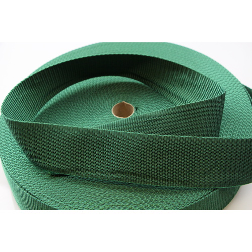 Polypropylene Webbing BOTTLE GREEN 50mm x 10mt