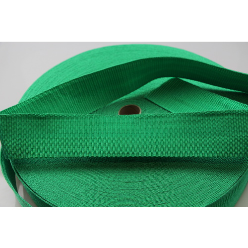 Polypropylene Webbing EMERALD GREEN 50mm x 10mt