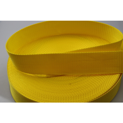 Polypropylene Webbing YELLOW 50mm x 10mt