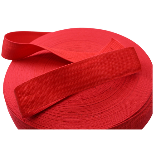 Polypropylene Webbing RED 50mm x 50mt