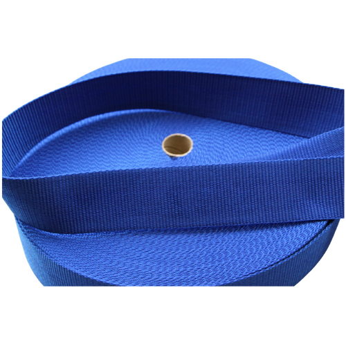 Polypropylene Webbing ROYAL BLUE 50mm x 50mt